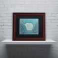thumbnail image 1 of Trademark Fine Art "Garden Elephant" Canvas Art by Carla Martell, Black Matte, Wood Frame, 1 of 3