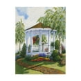 thumbnail image 1 of Trademark Fine Art 'Garden Gazebo' Canvas Art by Mary Irwin, 1 of 3