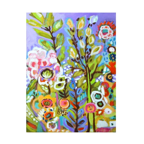 Trademark Fine Art Karen Fields Garden Of Whimsy Iii Canvas Wall Art - 35x47