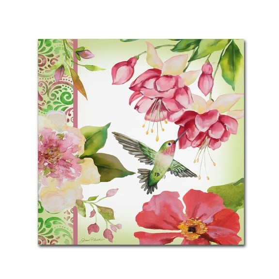 Trademark Fine Art 'Garden Party 1' Canvas Art by Jean Plout