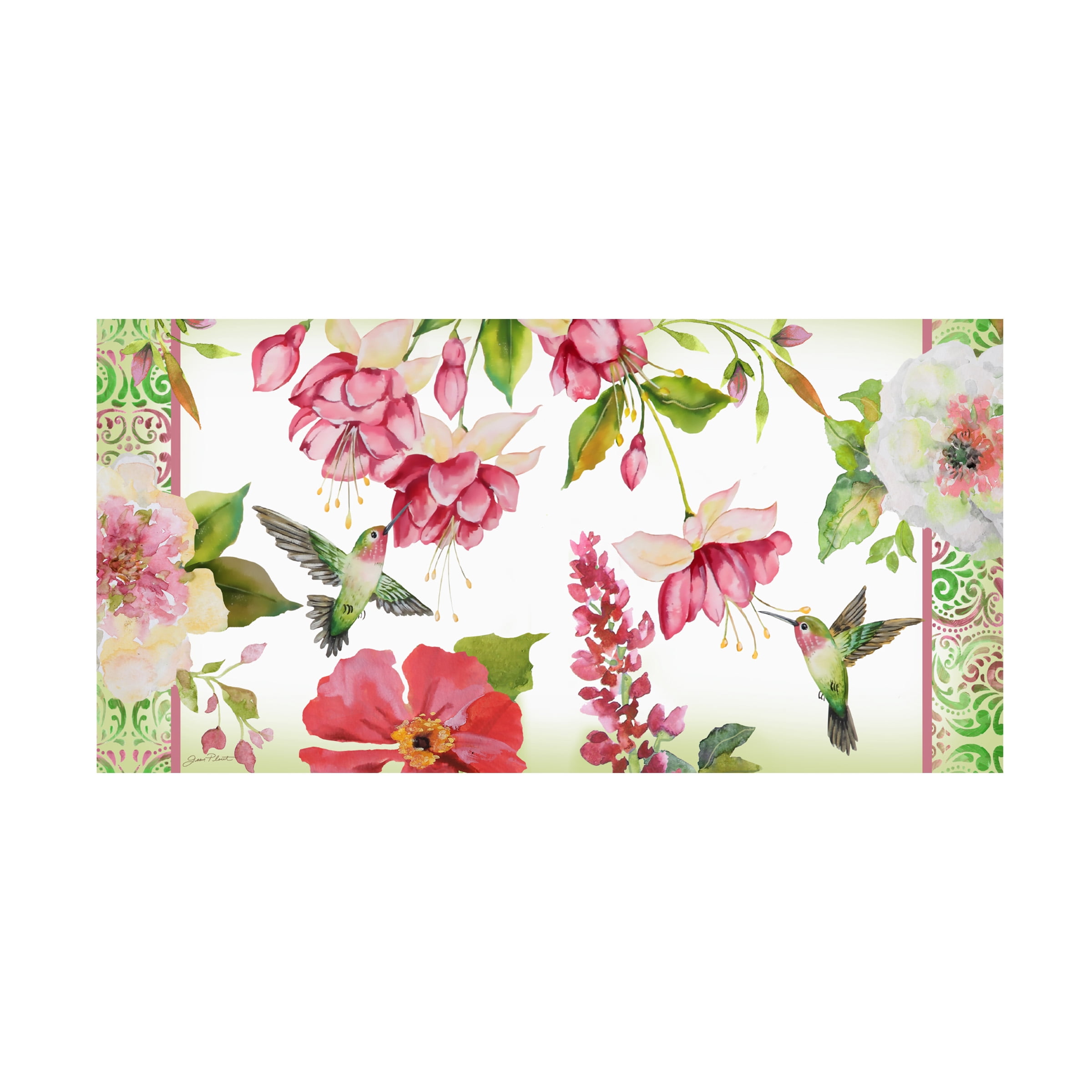 Trademark Fine Art 'Garden Party 4' Canvas Art by Jean Plout