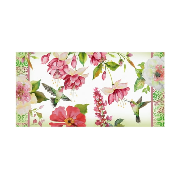 Trademark Fine Art 'Garden Party 4' Canvas Art by Jean Plout