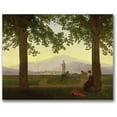 thumbnail image 1 of Trademark Fine Art "Garden Terrace, 1811" Canvas Wall Art by Caspar Friedrich, 1 of 3