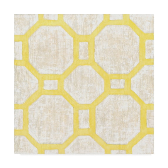 Trademark Fine Art 'Garden Tile V' Canvas Art by Chariklia Zarris