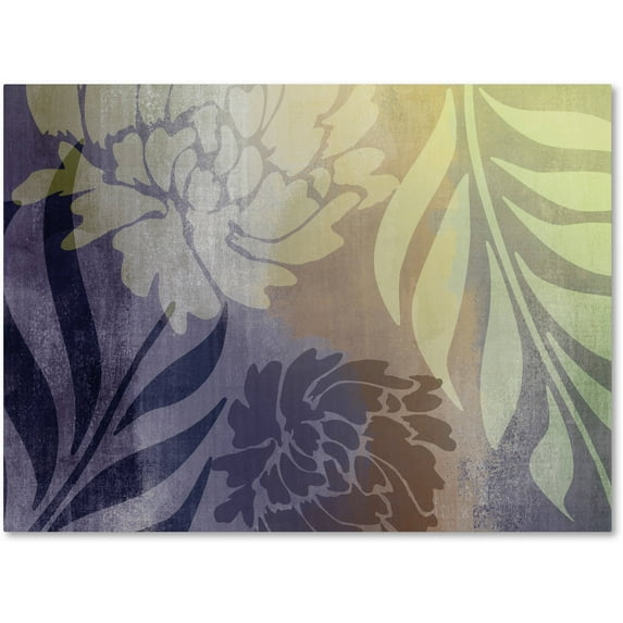 Trademark Fine Art "Garden Waltz II" Canvas Art by Color Bakery