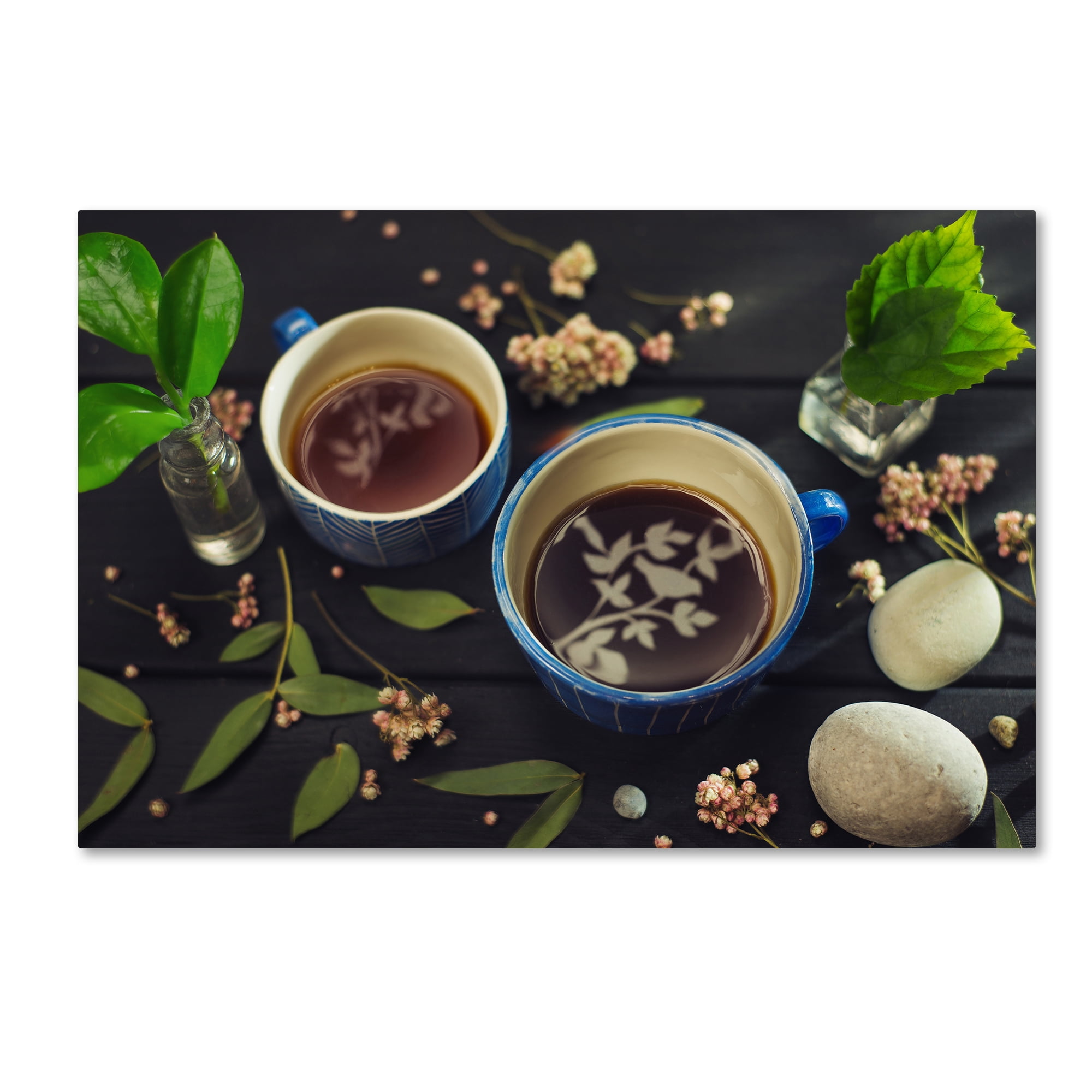 Trademark Fine Art 'Gardener's Tea' Canvas Art by Dina Belenko