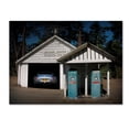 thumbnail image 1 of Trademark Fine Art 'Gas Pump Find Jaguar' Canvas Art by Joe Felzman Photography, 1 of 3