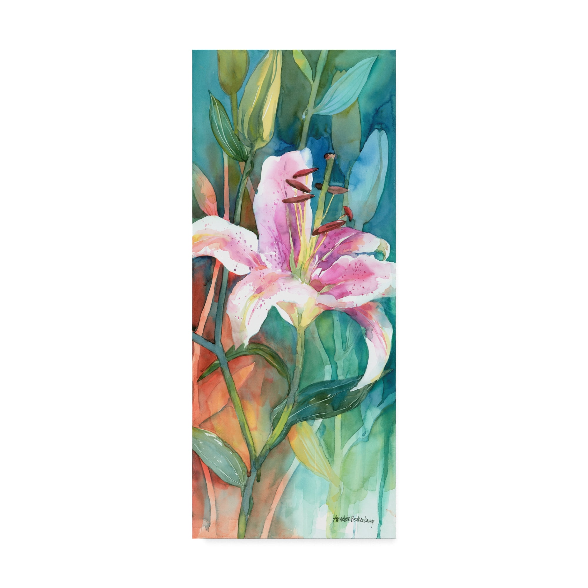 Trademark Fine Art 'Gaze Into The Light' Canvas Art by Annelein Beukenkamp