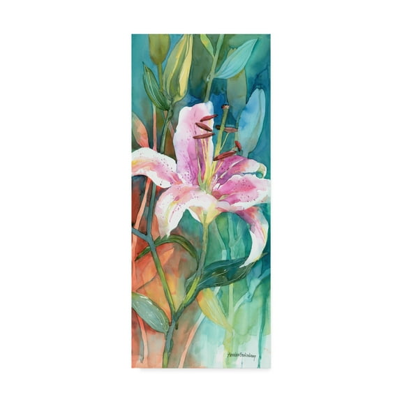 Trademark Fine Art 'Gaze Into The Light' Canvas Art by Annelein Beukenkamp