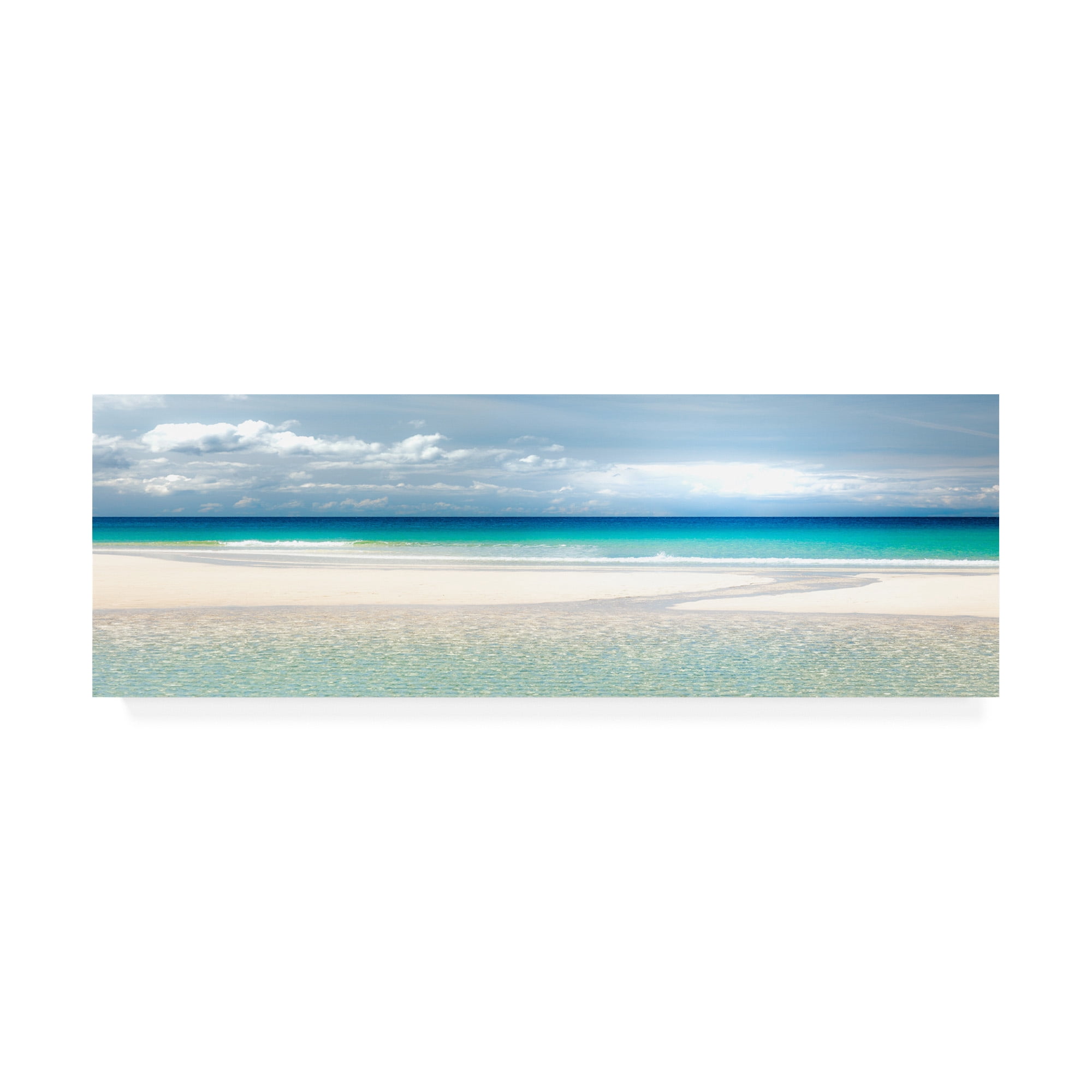 Trademark Fine Art 'Gentle Kiss of Summer Pano' Canvas Art by Lynne Dougla
