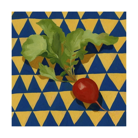 Trademark Fine Art 'Geo Veggies II' Canvas Art by Emma Scarvey