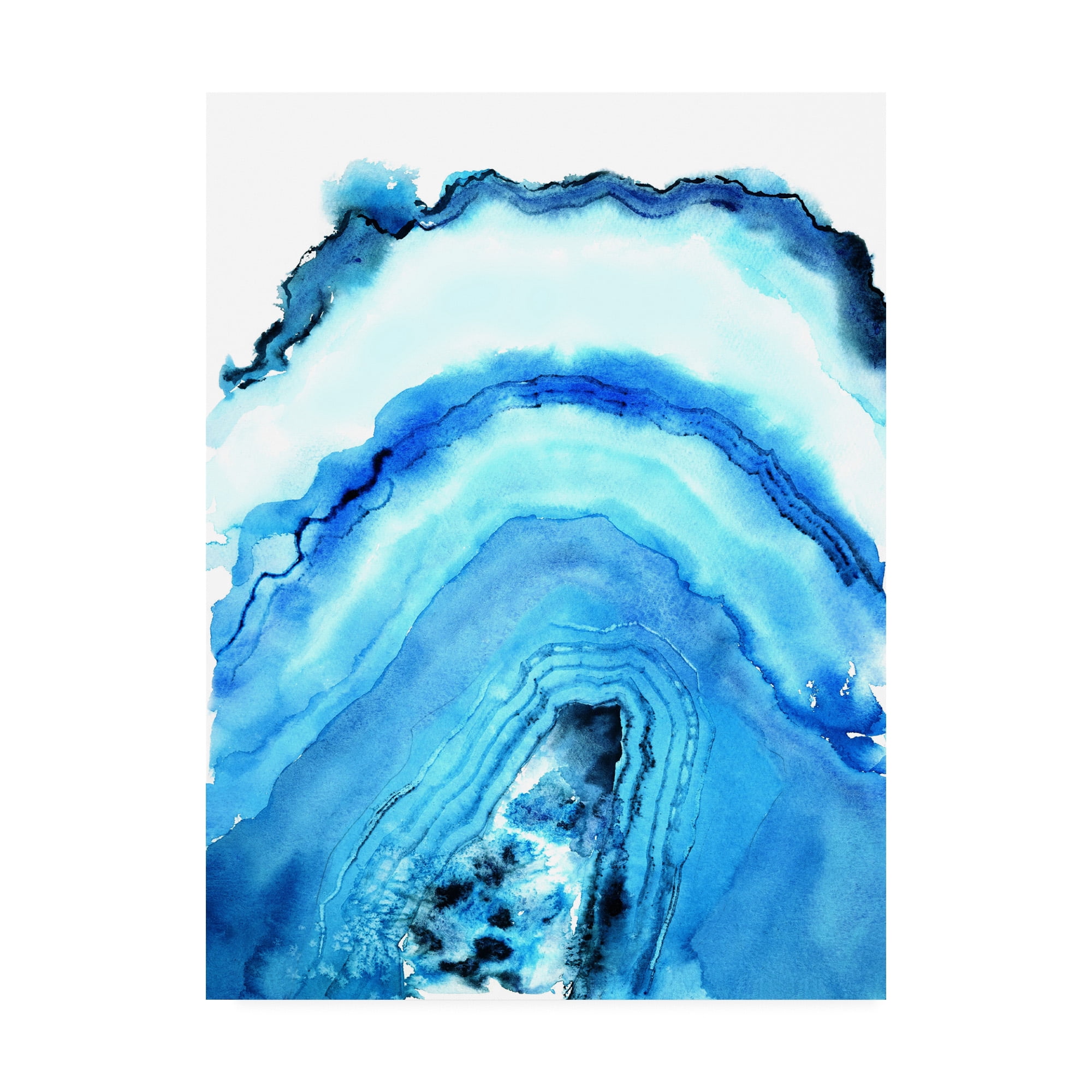 Trademark Fine Art 'Geode Art' Canvas Art by Nancy Knigh