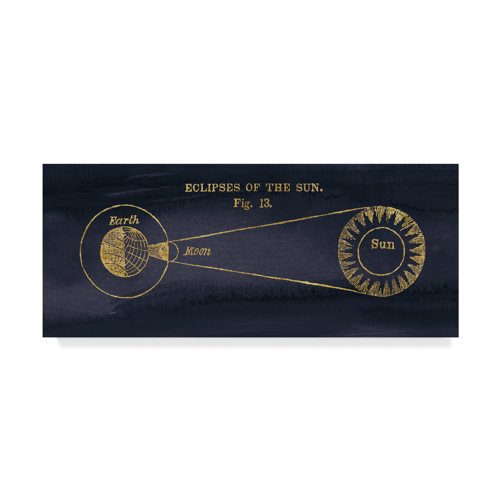 Trademark Fine Art 'Geography of the Heavens III' Canvas Art by Wild Apple Portfolio