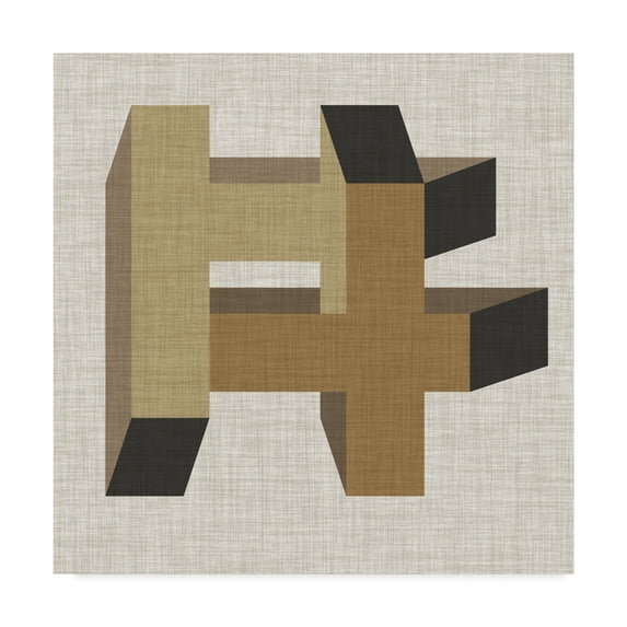 Trademark Fine Art 'Geometric Perspective VI' Canvas Art by June Erica Vess