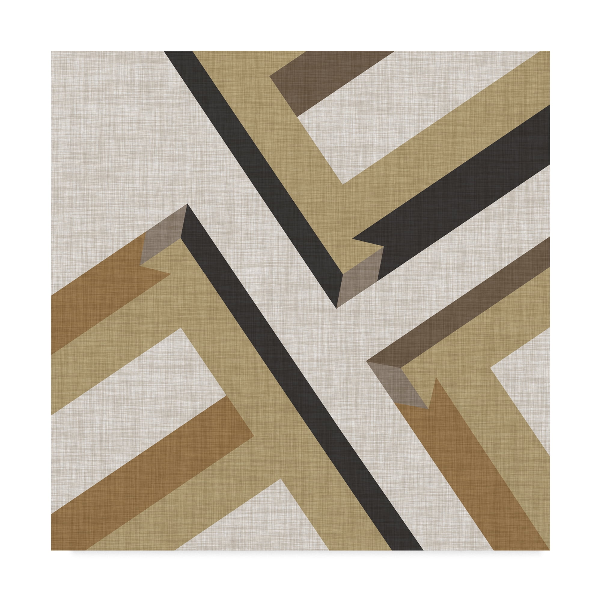Trademark Fine Art 'Geometric Perspective VIII' Canvas Art by June Erica Vess