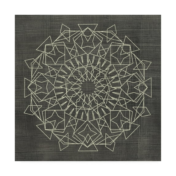 Trademark Fine Art 'Geometric Tile I' Canvas Art by Chariklia Zarris