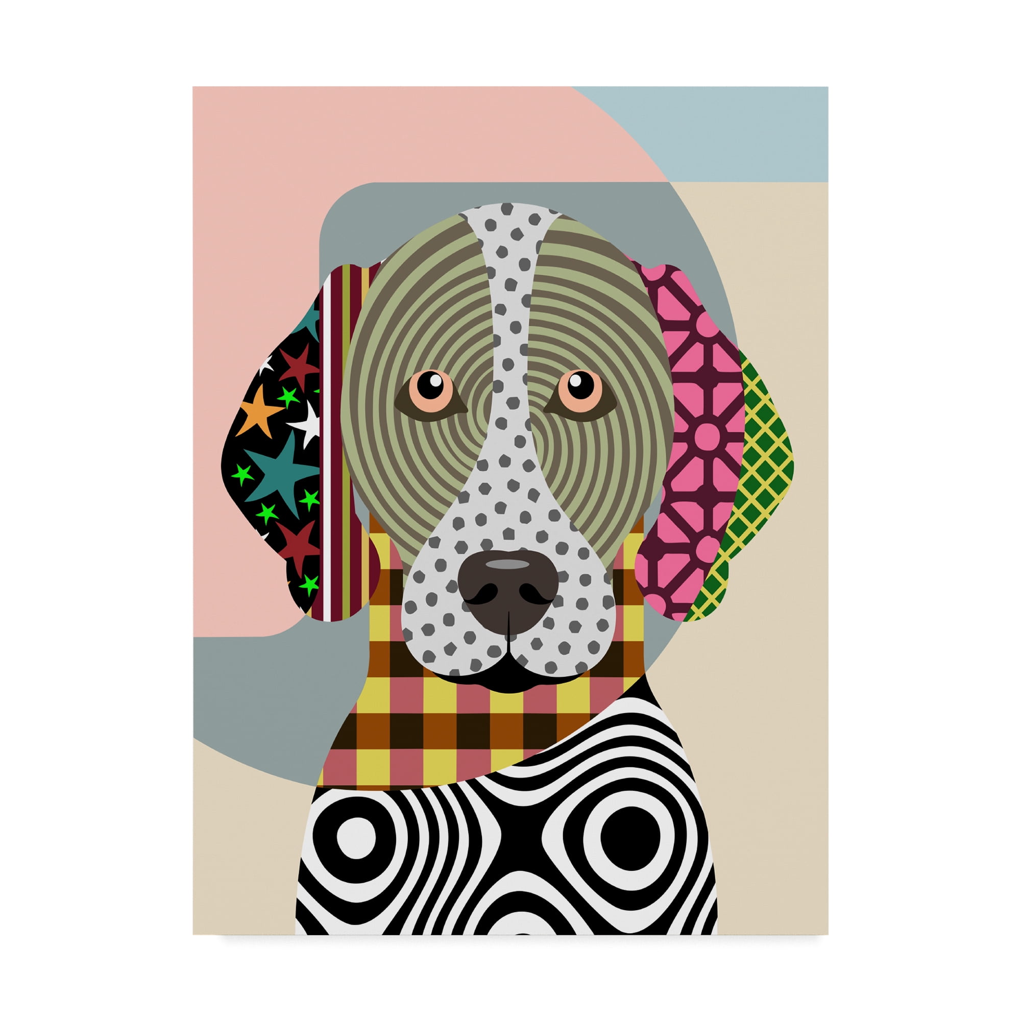 Trademark Fine Art 'German Shorthaired Pointer' Canvas Art by Lanre Adefioye