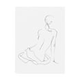 thumbnail image 1 of Trademark Fine Art 'Gestural Contour I' Canvas Art by Ethan Harper, 1 of 3