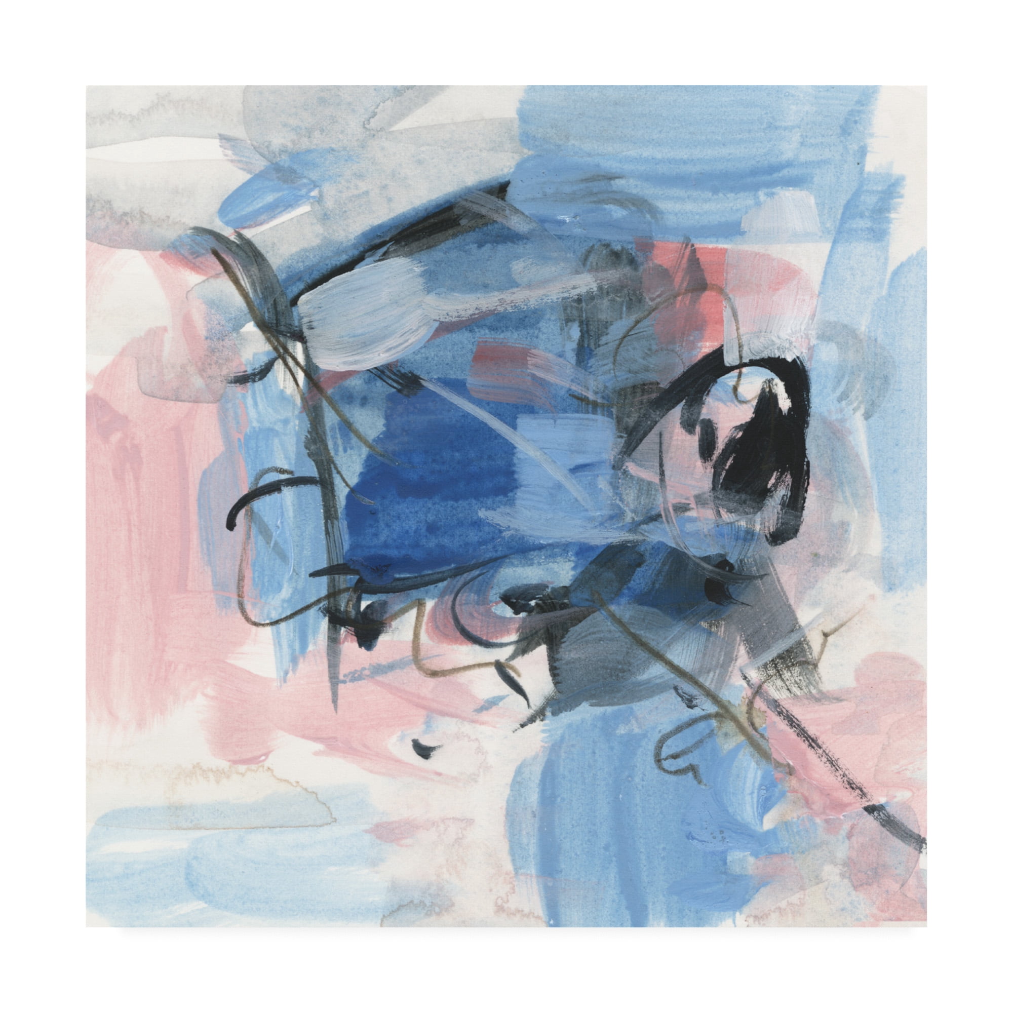 Trademark Fine Art 'Gestural Remnant IV' Canvas Art by Melissa Wang
