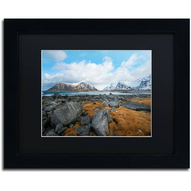 Trademark Fine Art "Get Back My Tomorrow" Canvas Art by Philippe Sainte-Laudy, Black Matte, Black Frame