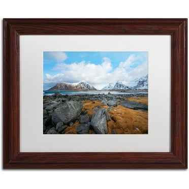 Trademark Fine Art "Get Back My Tomorrow" Canvas Art by Philippe Sainte-Laudy, White Matte, Wood Frame