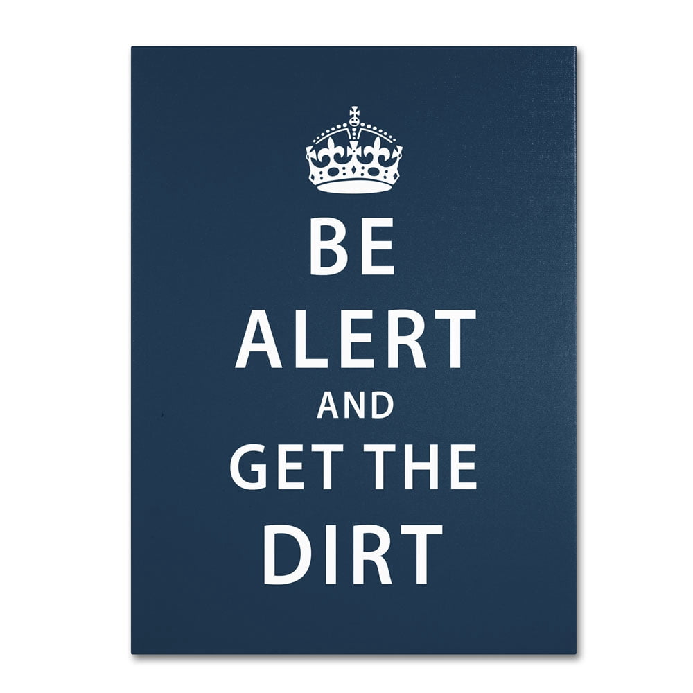 Trademark Fine Art "Get the Dirt II" Canvas Art by Megan Romo