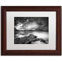 Trademark Fine Art "Getting There" Canvas Art by Philippe Sainte-Laudy, White Matte, Wood Frame