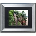 thumbnail image 1 of Trademark Fine Art "Giant Buddha" Canvas Art by Philippe Hugonnard, Black Matte, Silver Frame, 1 of 4