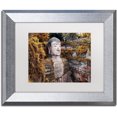 thumbnail image 1 of Trademark Fine Art "Giant Buddha I" Canvas Art by Philippe Hugonnard, White Matte, Silver Frame, 1 of 4