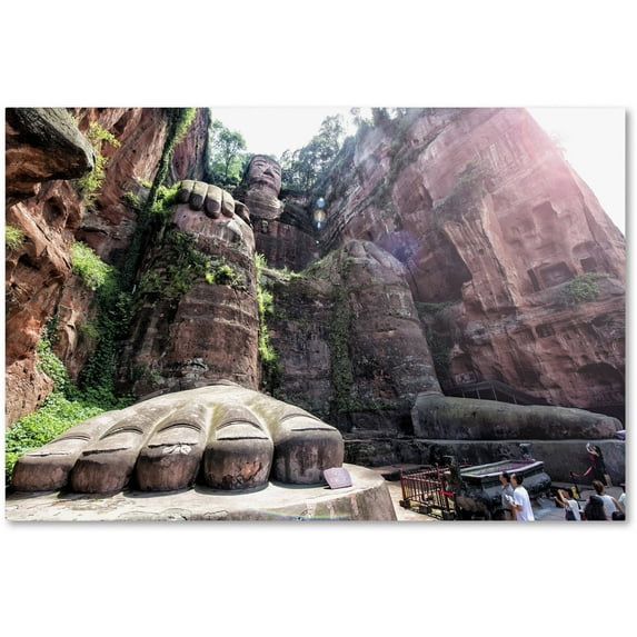 Trademark Fine Art "Giant Buddha IV" Canvas Art by Philippe Hugonnard