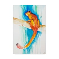 Trademark Fine Art 'Giant Red Flying Squirrel' Canvas Art by Marc Allante