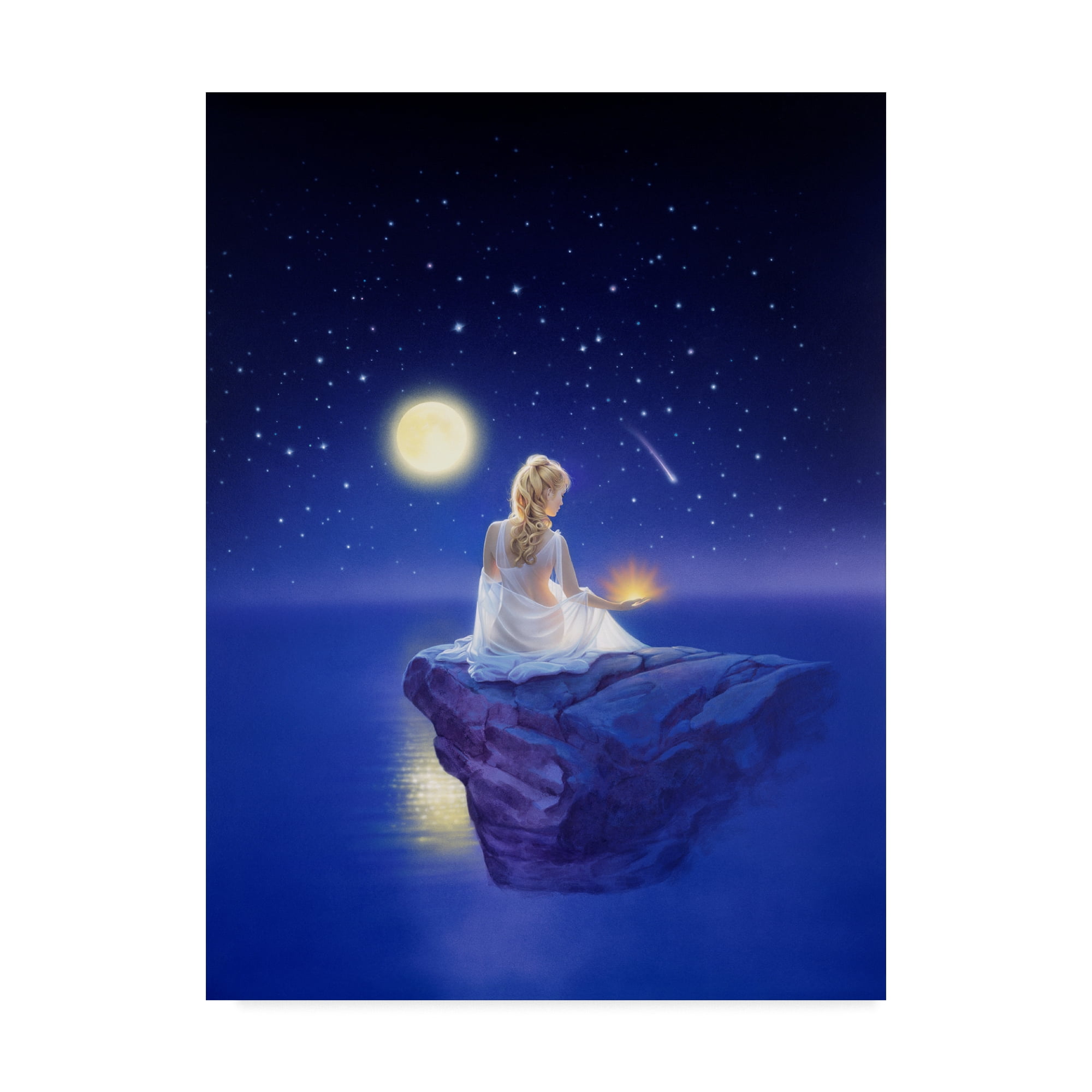 Trademark Fine Art 'Gift Of Healing' Canvas Art by Kirk Reinert