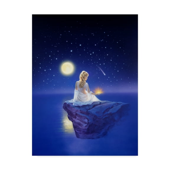 Trademark Fine Art 'Gift Of Healing' Canvas Art by Kirk Reinert