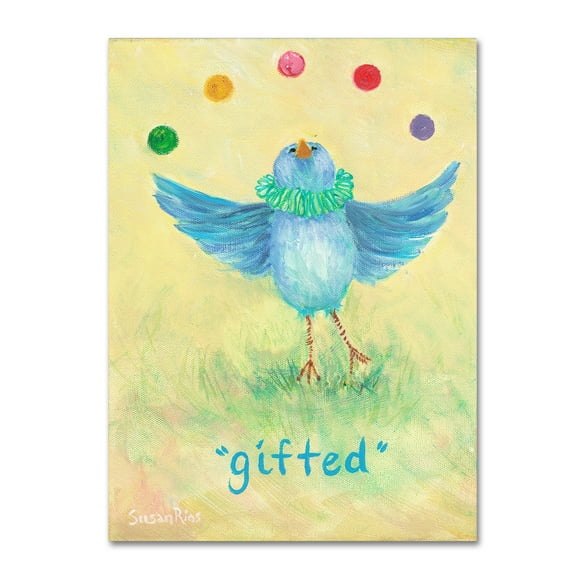 Trademark Fine Art 'Gifted' Canvas Art by Susan Rios