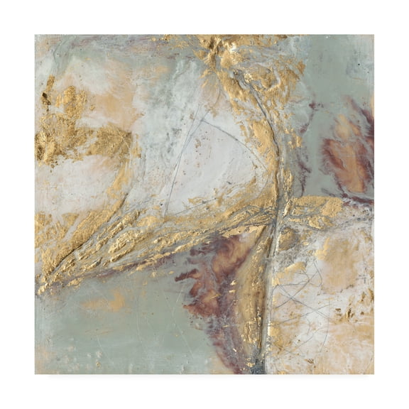 Trademark Fine Art 'Gilded Circuit I' Canvas Art by Jennifer Goldberger