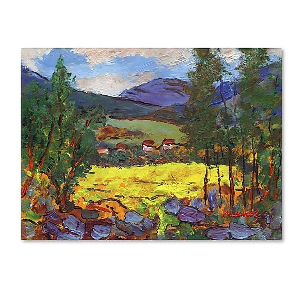 Trademark Fine Art "Gilded Glade" Canvas Art by Manor Shadian