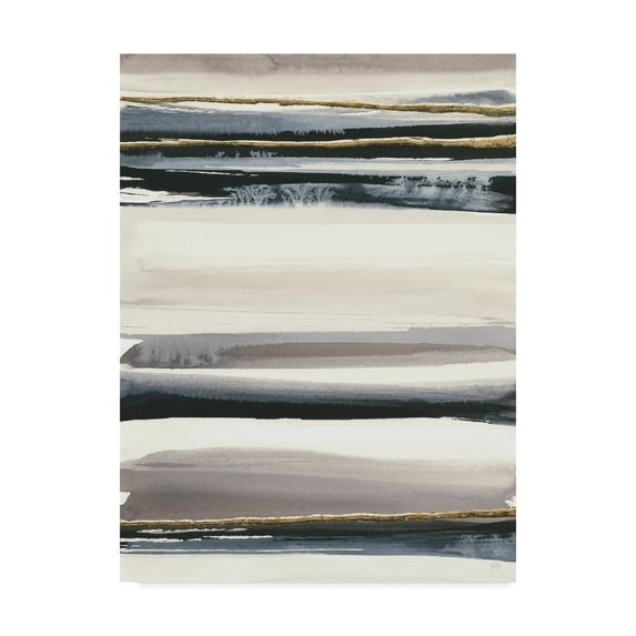 Trademark Fine Art 'Gilded Grey III' Canvas Art by Chris Paschke