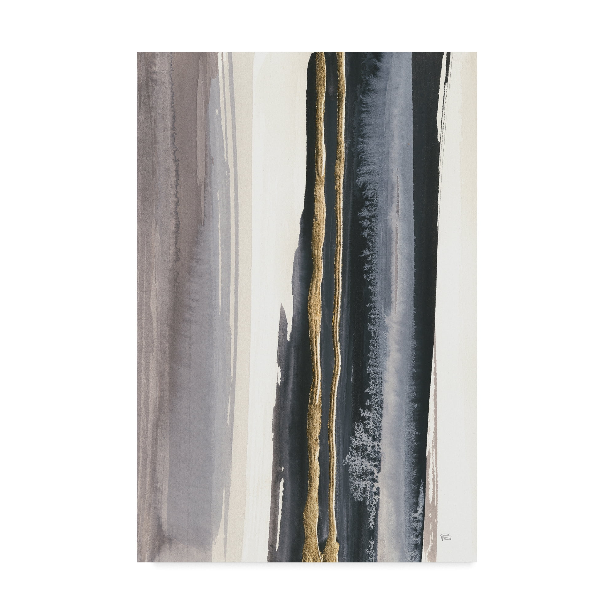 Trademark Fine Art 'Gilded Grey IV Crop I' Canvas Art by Chris Paschke