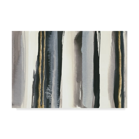 Trademark Fine Art 'Gilded Grey IV Crop III' Canvas Art by Chris Paschke