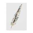 thumbnail image 1 of Trademark Fine Art 'Gilded Swan Feather II' Canvas Art by Chris Paschke, 1 of 3