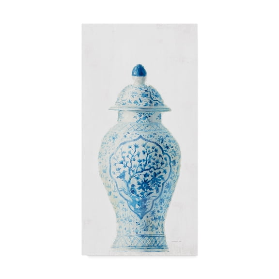 Trademark Fine Art 'Ginger Jar I on White Crop' Canvas Art by Danhui Nai