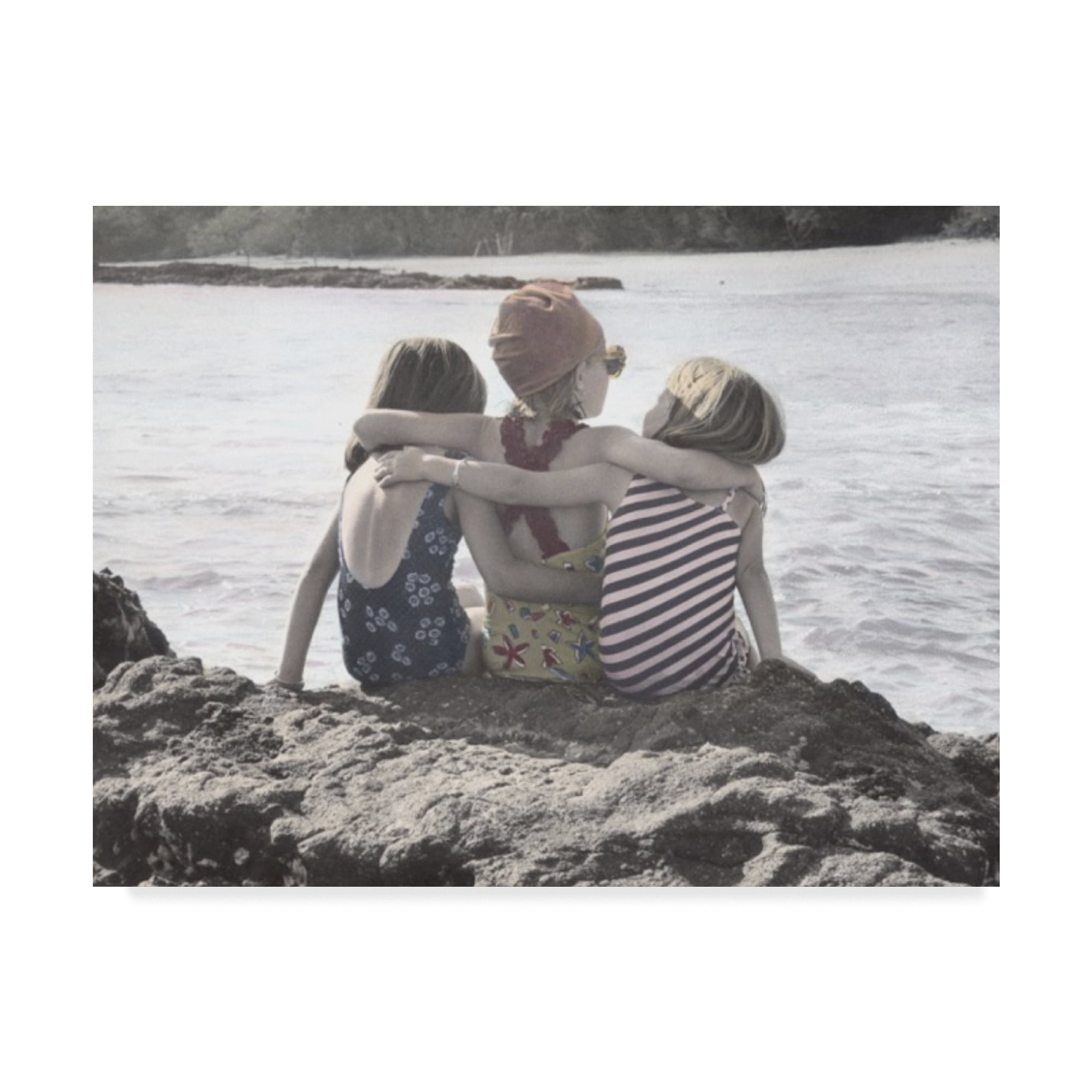 Trademark Fine Art 'Girl Power' Canvas Art by Gail Goodwin