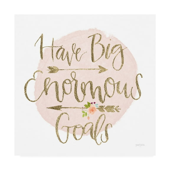 Trademark Fine Art 'Girl Power II Bright' Canvas Art by Jenaya Jackson