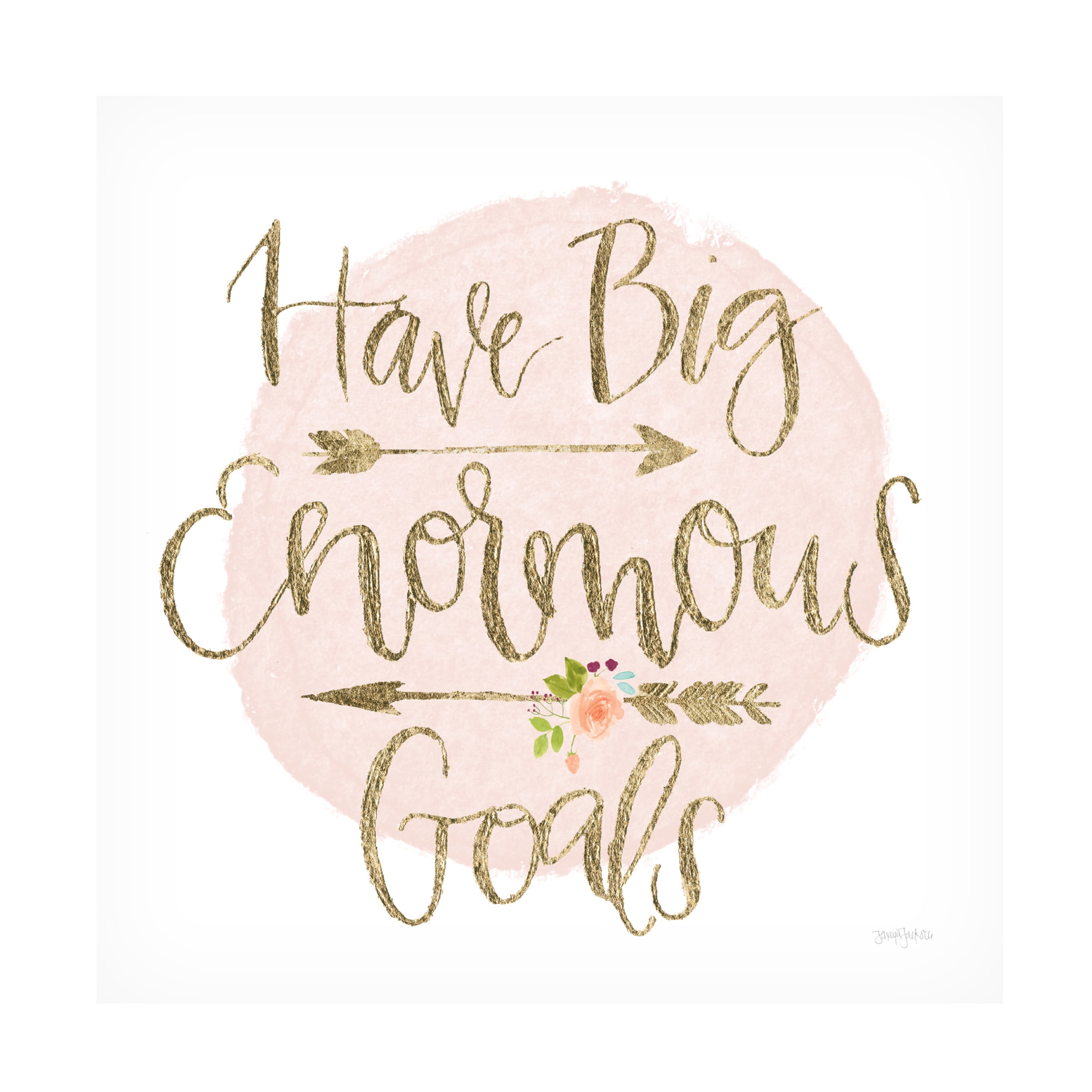 Trademark Fine Art 'Girl Power II Bright' Canvas Art by Jenaya Jackson