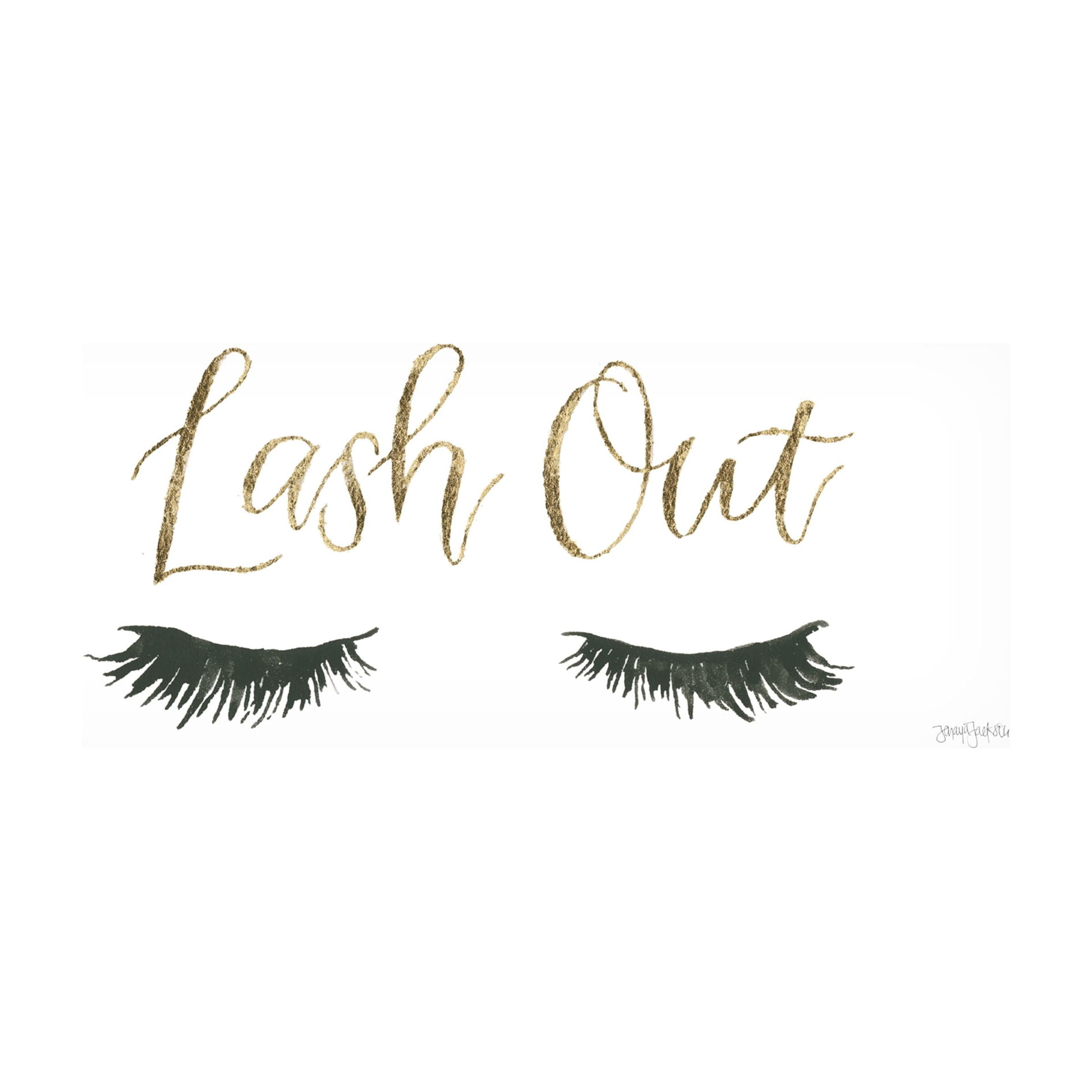 Trademark Fine Art 'Girl Power V Lash Out' Canvas Art by Jenaya Jackson