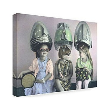 Trademark Fine Art 'Girls Day Out' Canvas Art by Gail Goodwin
