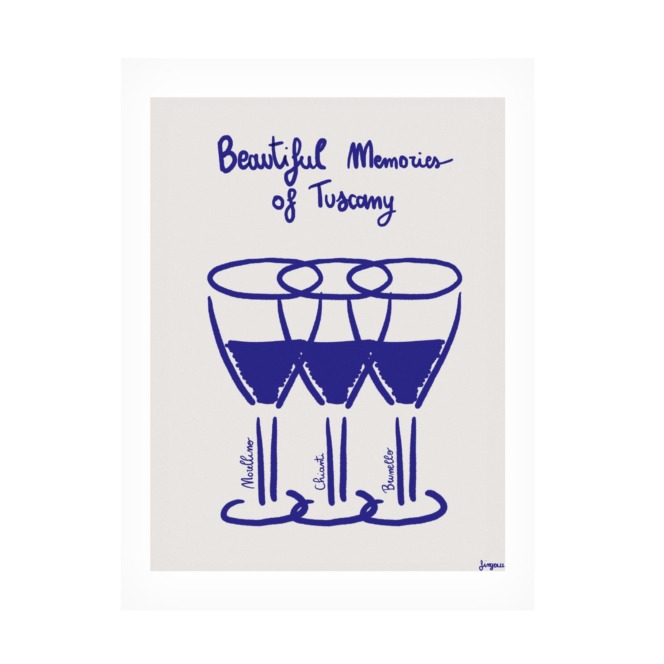 Trademark Fine Art Giulia Mora  Il vino Canvas Wall Art