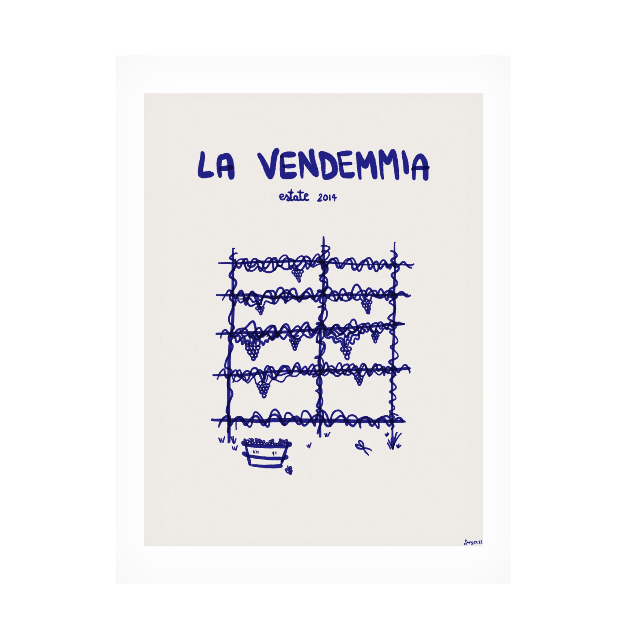Trademark Fine Art Giulia Mora  La vendemmia Canvas Wall Art