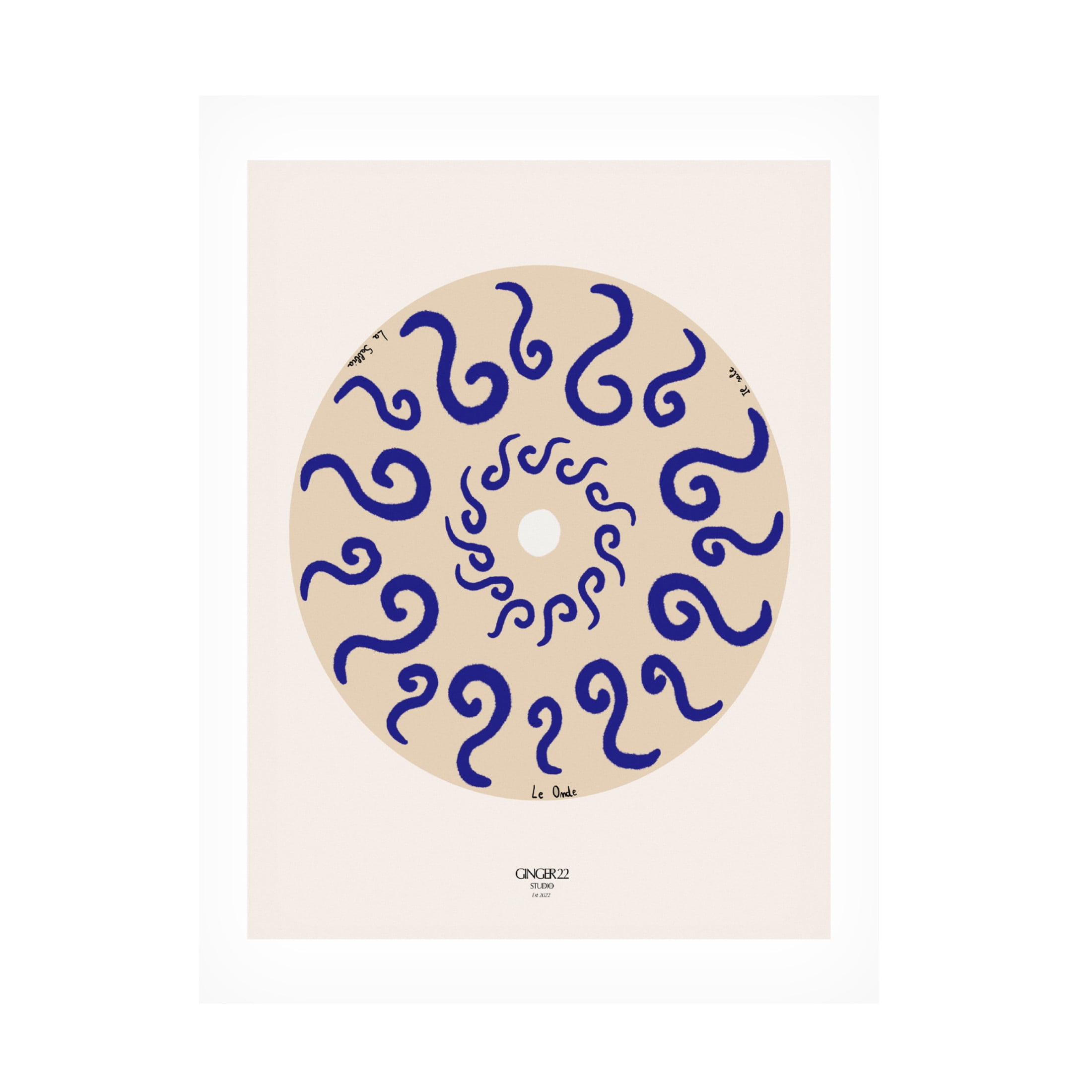 Trademark Fine Art Giulia Mora Le onde Canvas Wall Art