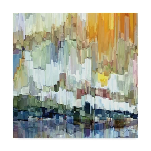 Trademark Fine Art 'Glacier Bay II' Canvas Art by James Burghardt